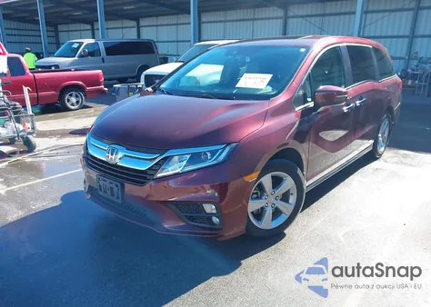 2019 Honda Odyssey Ex-L из США, поврежденный, VIN 5FNRL6H74KB057731